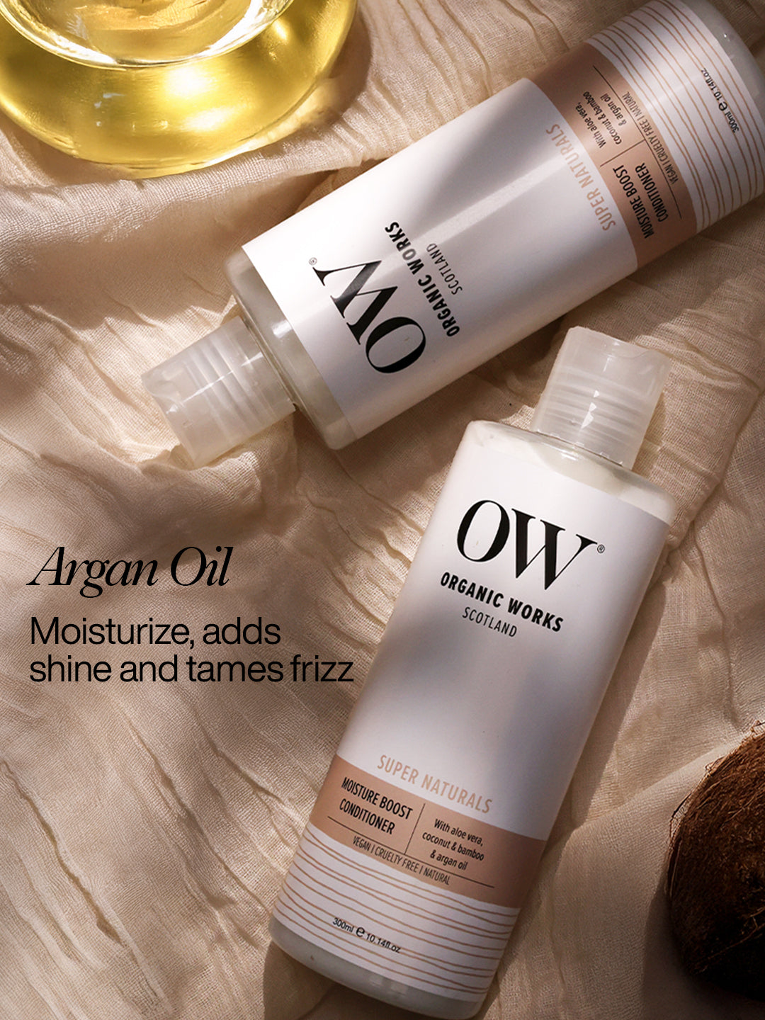 Moisture & Repair Hair Conditioner – With Argan Oil & Amino Acids