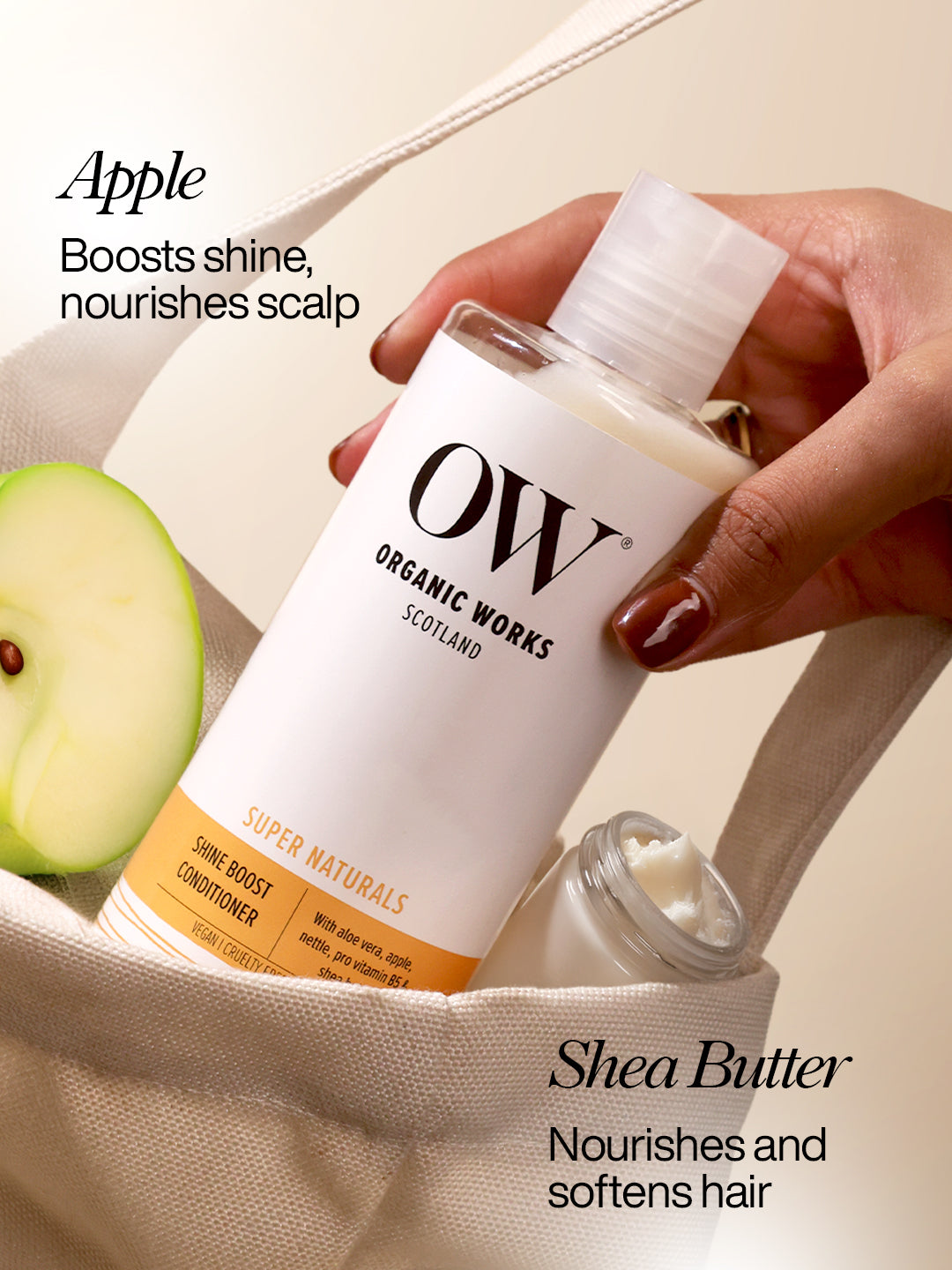 Shine & Repair Hair Conditioner – With Provitamin B5,Nettle & Amino Acids