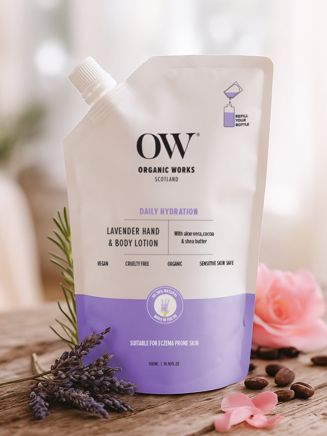 Shea Butter & Lavender Hydrate, Repair Hand & Body Lotion Starter Pack