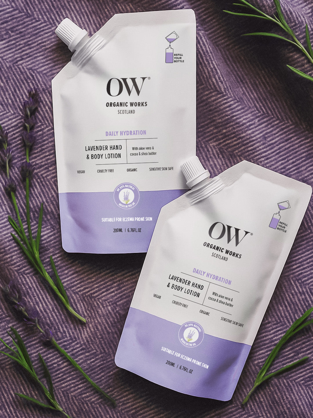 Shea Butter & Lavender Hydrate, Repair Hand & Body Lotion - 200ml