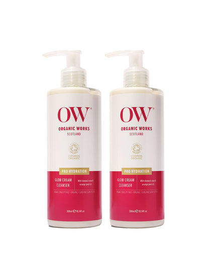 Glow cream cleanser (pack of 2)