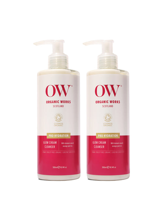 Glow cream cleanser (pack of 2)