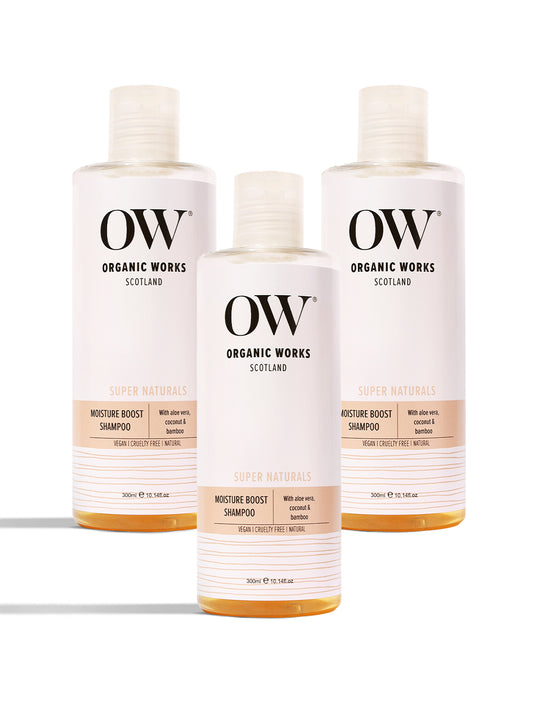 Hydrate & Nourish Hair Shampoo – With Amino Acids & Bamboo Extract 300ml (Pack of 3)
