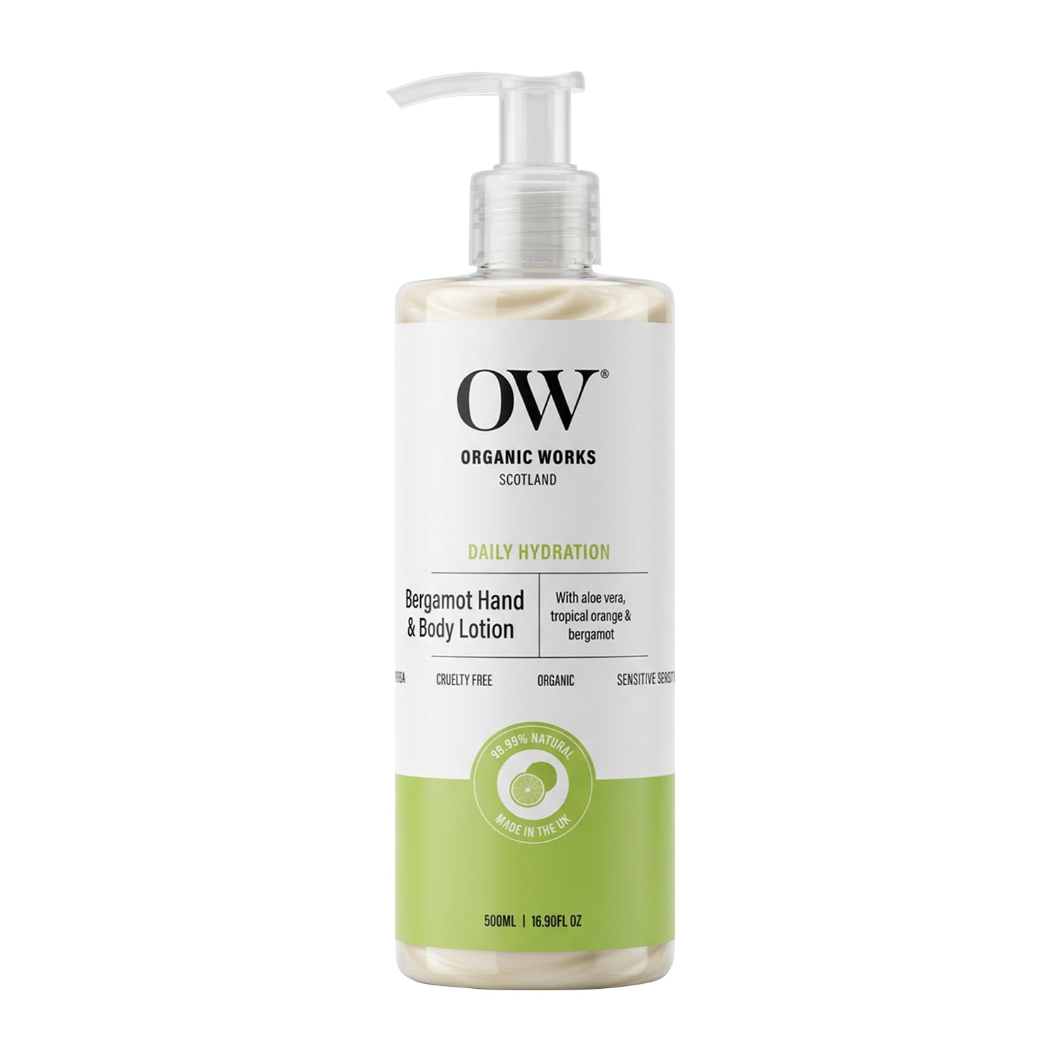 Shea Butter & Citrus Glow, Intense Hydration Hand & Body Lotion - 500ml