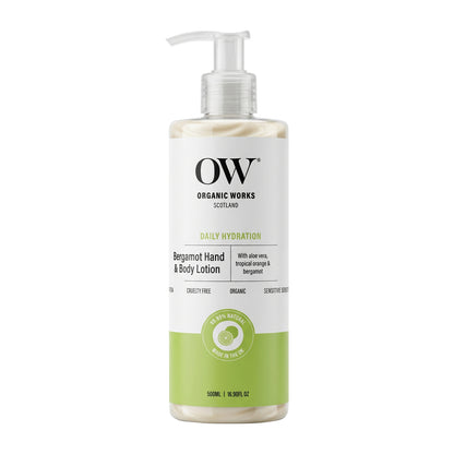 Shea Butter & Citrus Glow, Intense Hydration Hand & Body Lotion - 500ml