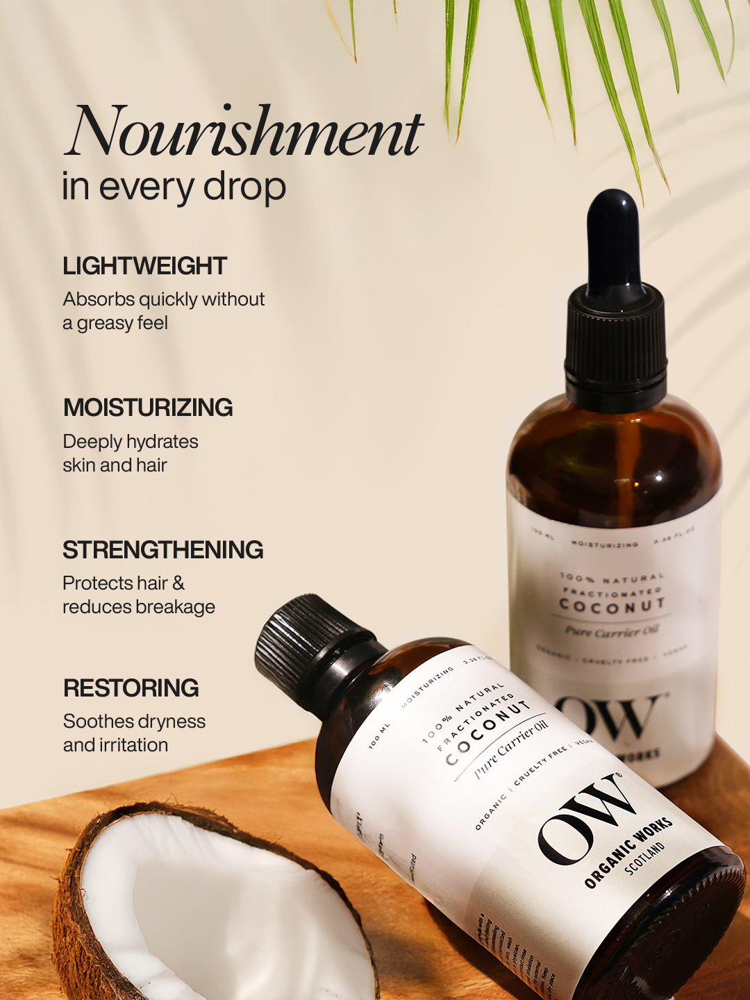 Fractionated Coconut Oil