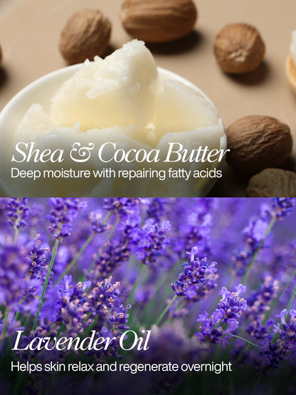 Renewal Night Cream with Vitamin E, Lavender & Grape Seed Oil – 50ml