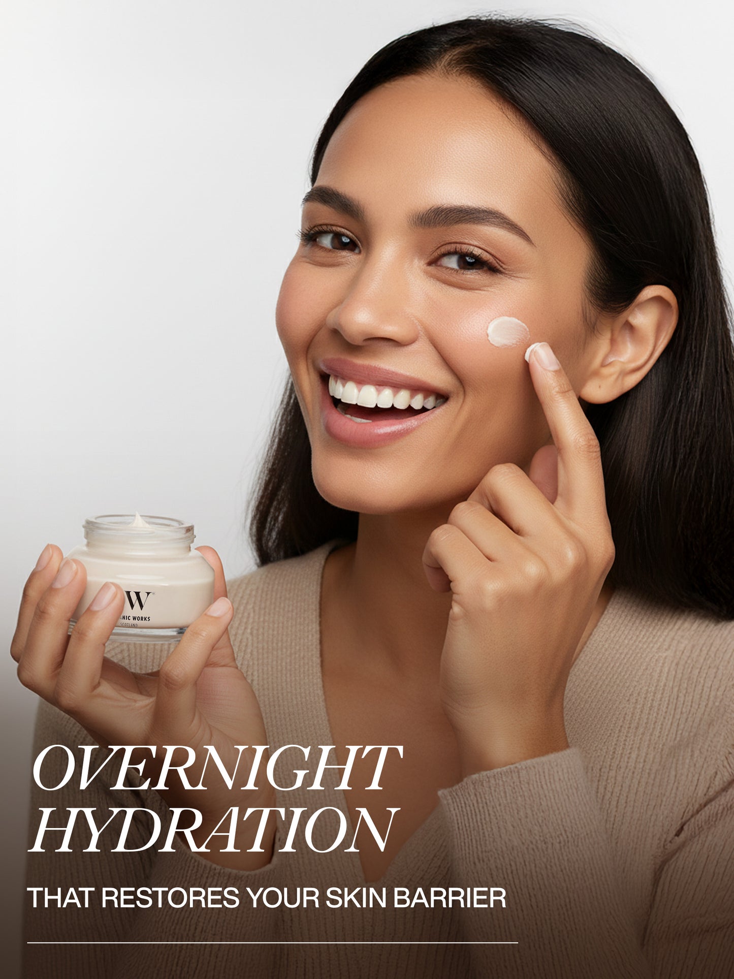 Renewal Night Cream with Vitamin E, Lavender & Grape Seed Oil – 50ml