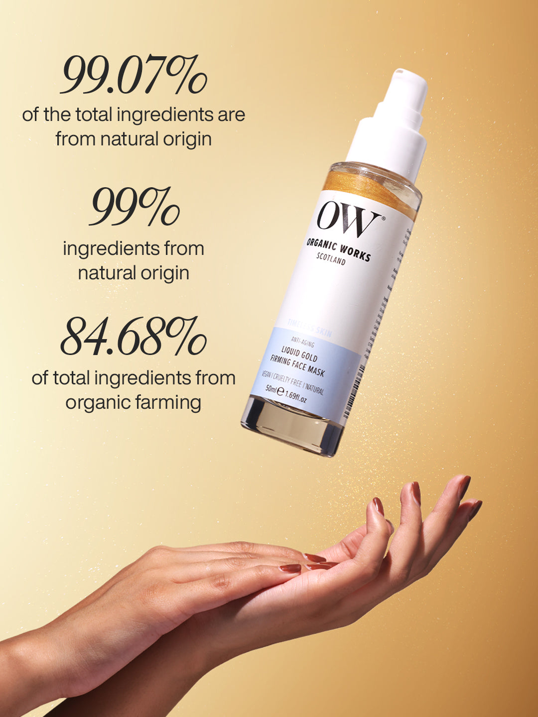 Liquid Gold Firming Face Mask
