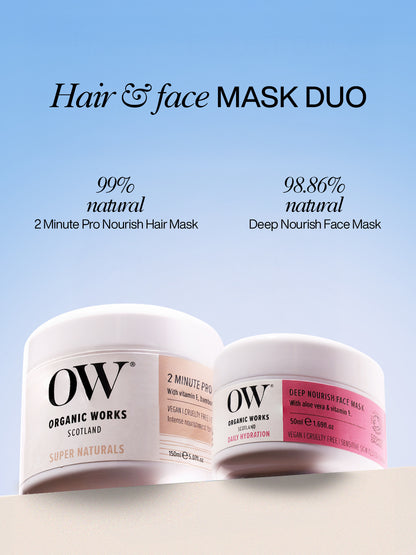 Hair and Face Mask Duo