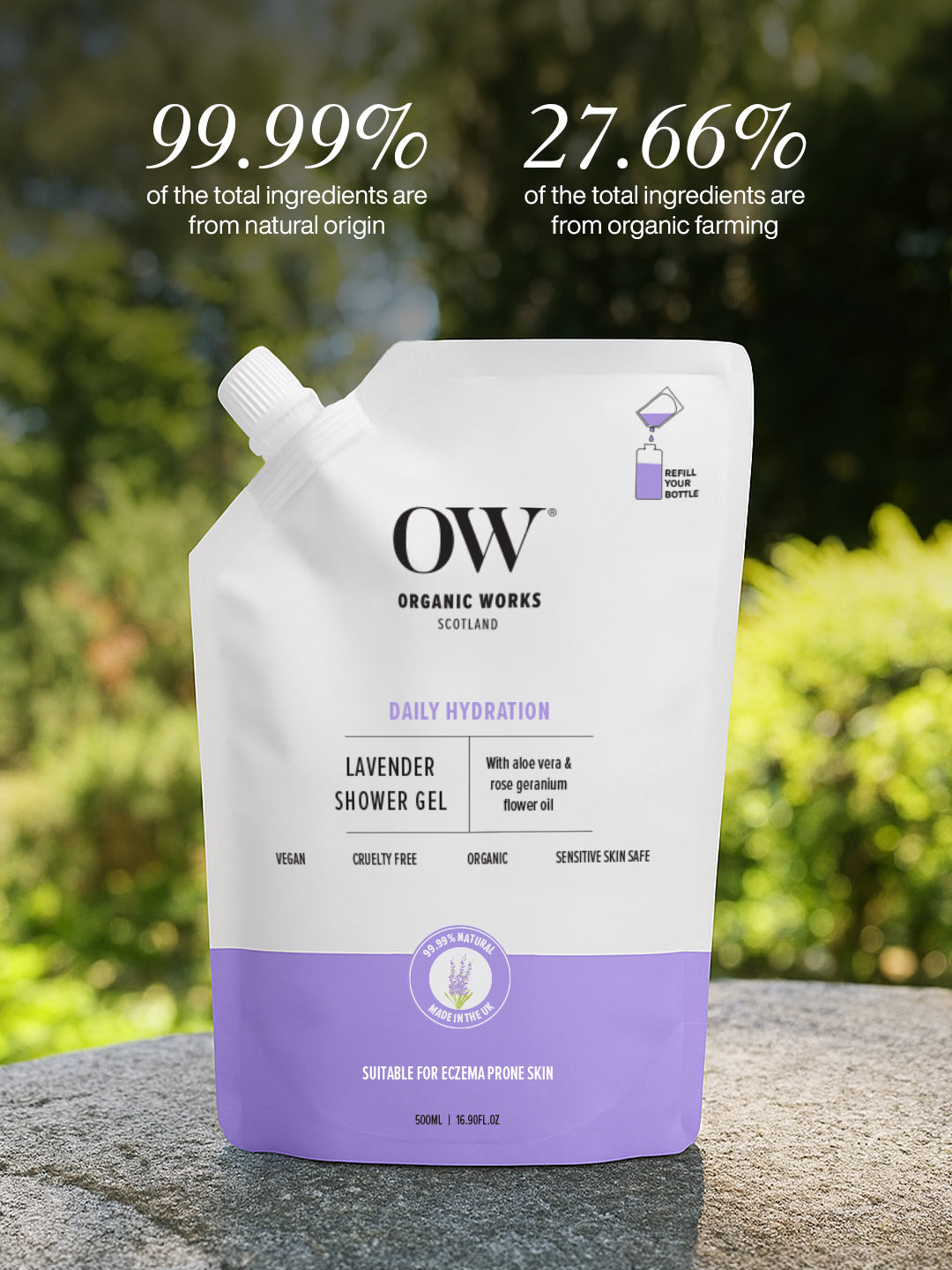 Lavender Shower Gel - 500ml