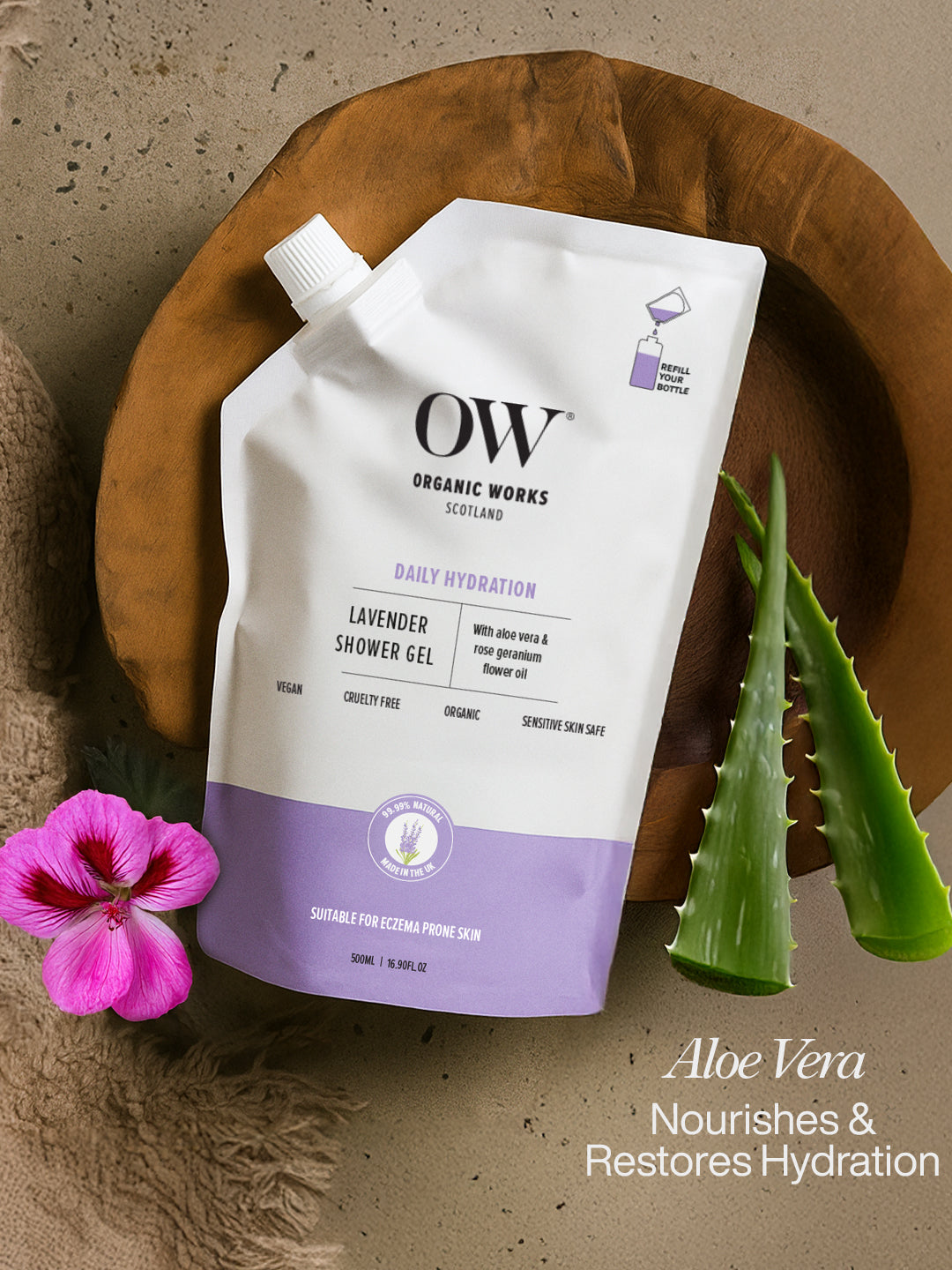 Lavender Shower Gel - 500ml