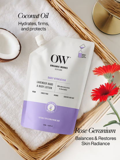 Lavender Hand & Body Lotion - 500ml