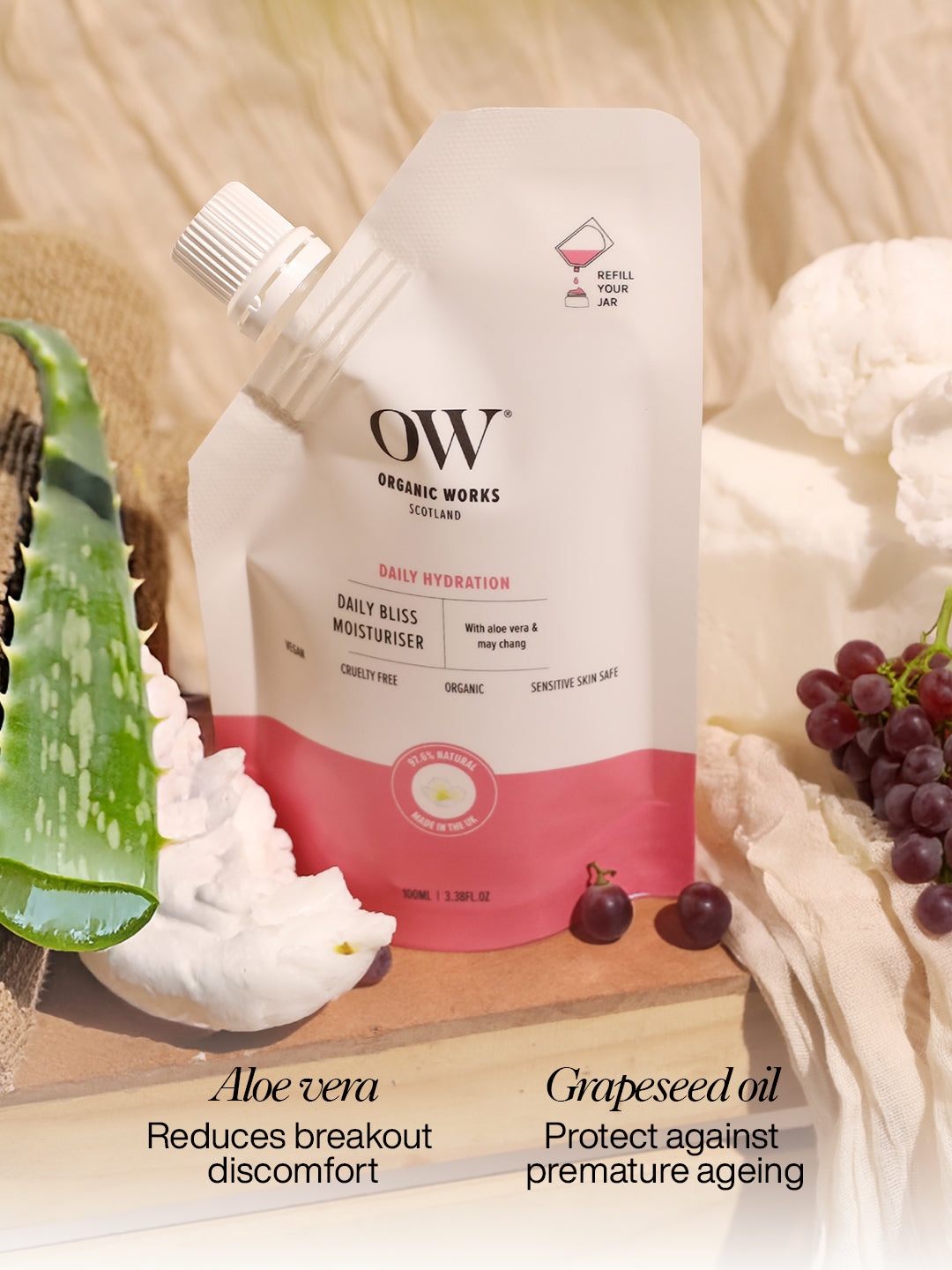Grape Seed + Salicylic Acne Care Moisturiser Starter Pack