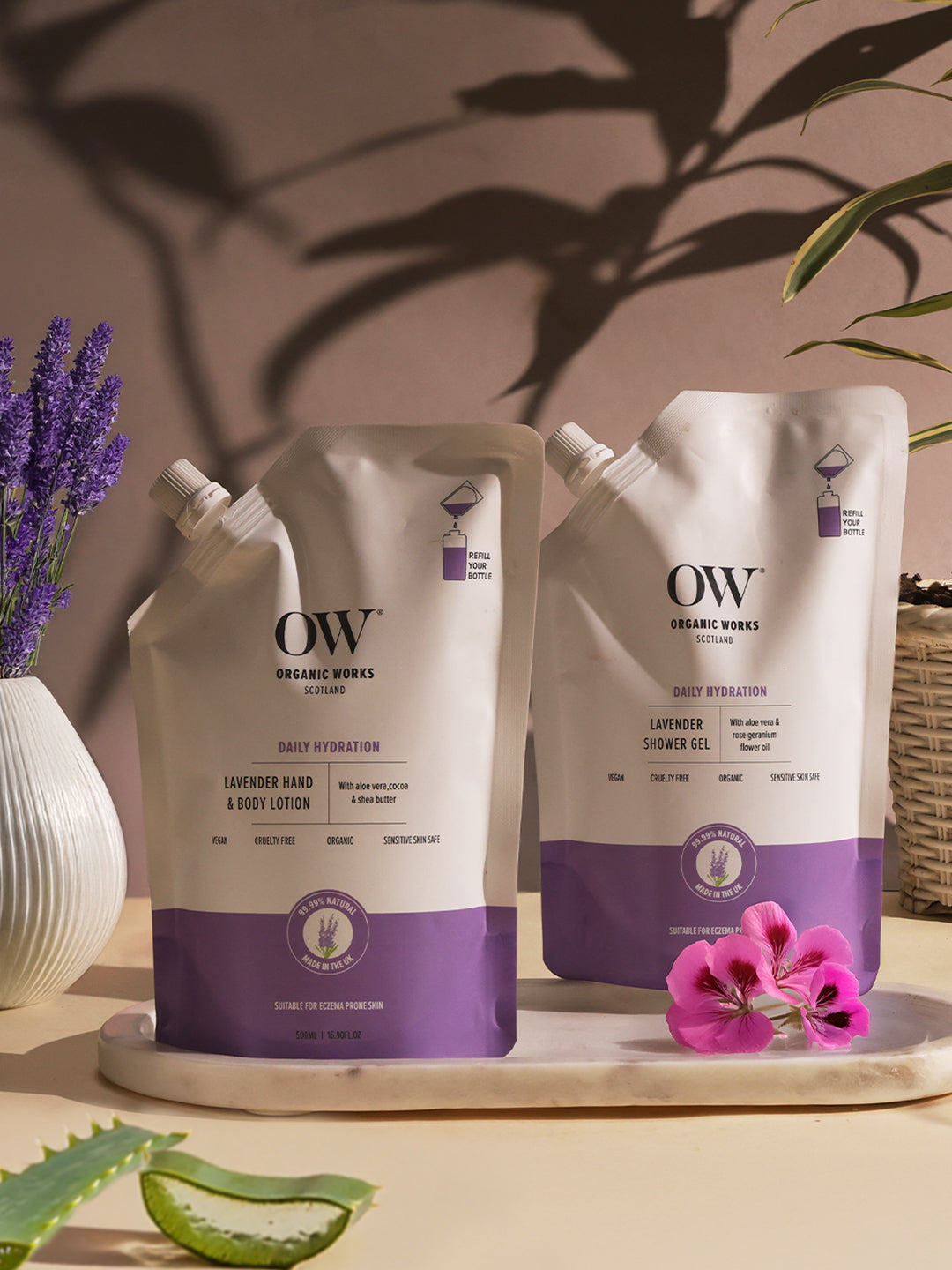 Lavender Spa Set