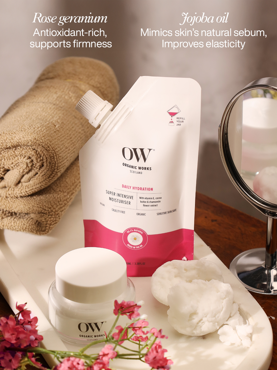 Grape Seed & Shea Butter Deep Care 24hr Moisturiser Starter Pack