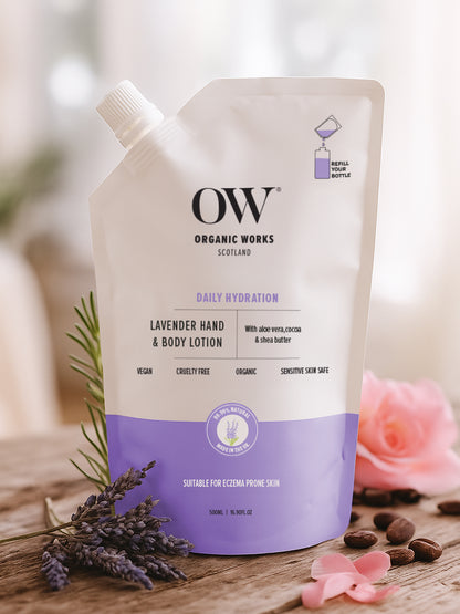 Lavender Hand & Body Lotion - 500ml