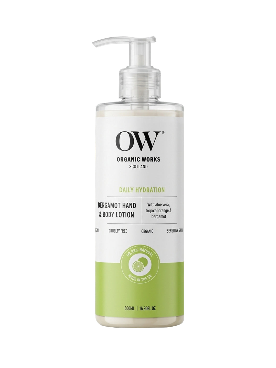 Shea Butter & Citrus Glow, Intense Hydration Hand & Body Lotion - 500ml