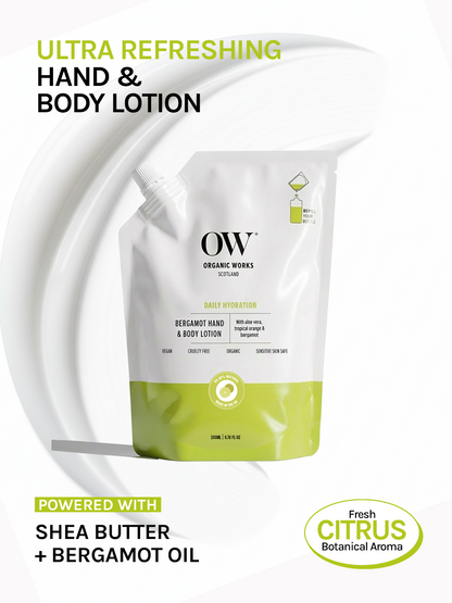 Shea Butter & Citrus Glow, Intense Hydration Hand & Body Lotion - 200ml