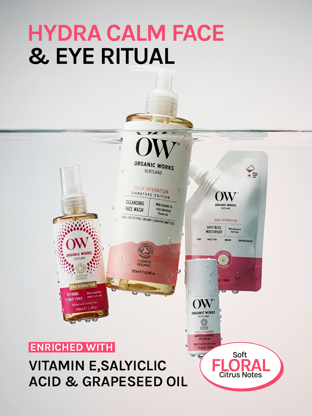 Hydra calm face and eye ritual