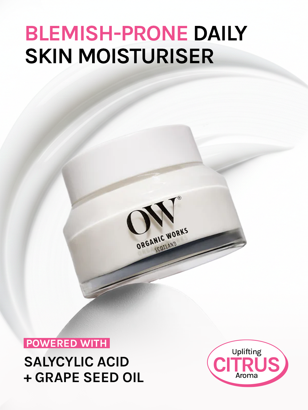 Daily Bliss Salicylic Acid + Grape Seed Skin Balancing Moisturiser – 50ml