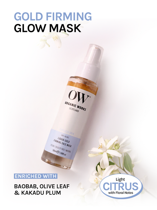 Gold Glow Face Mask – With Baobab, Kakadu Plum & Mica