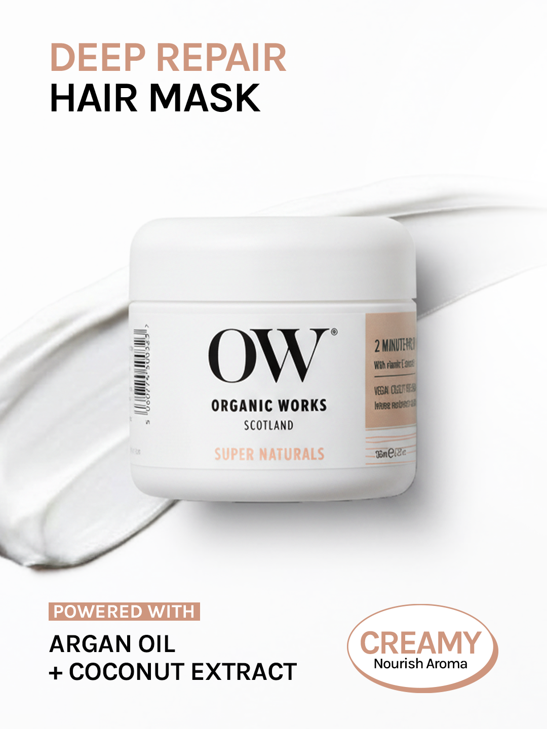 Deep Nourish Hair Mask – With Argan Oil & Amino Acids