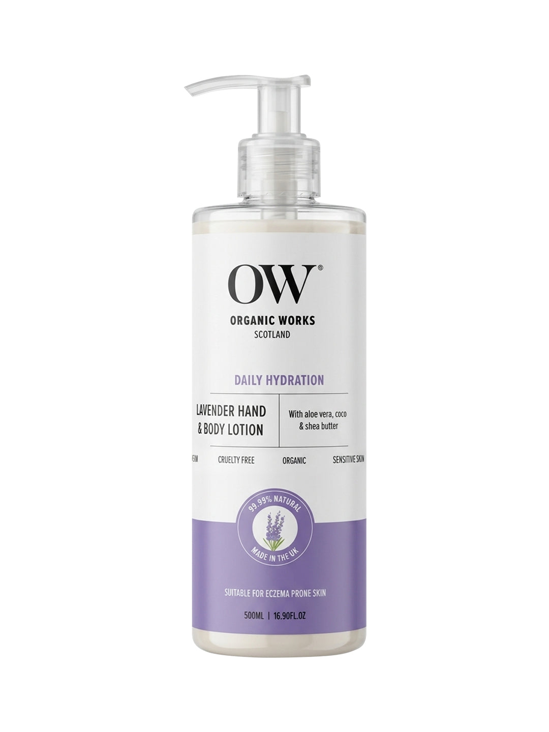 Shea Butter & Lavender Hydrate, Repair Hand & Body Lotion - 500ml
