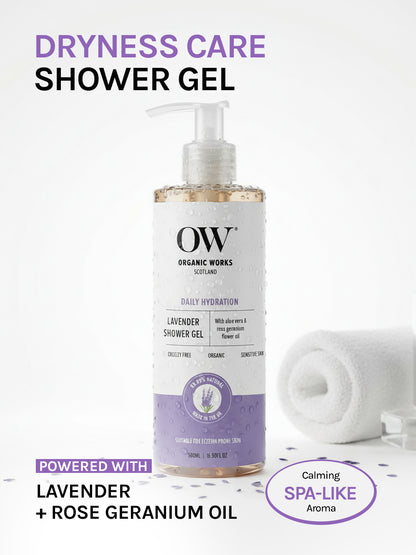 Lavender Relax & Replenish Shower Gel - 500ml