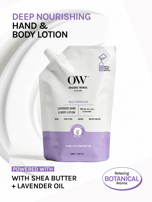 Shea Butter & Lavender Hydrate, Repair Hand & Body Lotion - 500ml