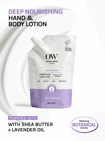 Shea Butter & Lavender Hydrate, Repair Hand & Body Lotion - 200ml