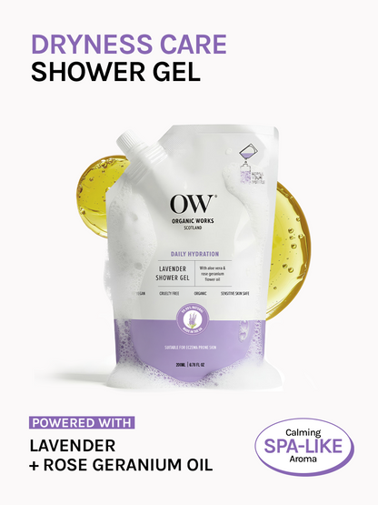 Lavender Relax & Replenish Shower Gel - 200ml