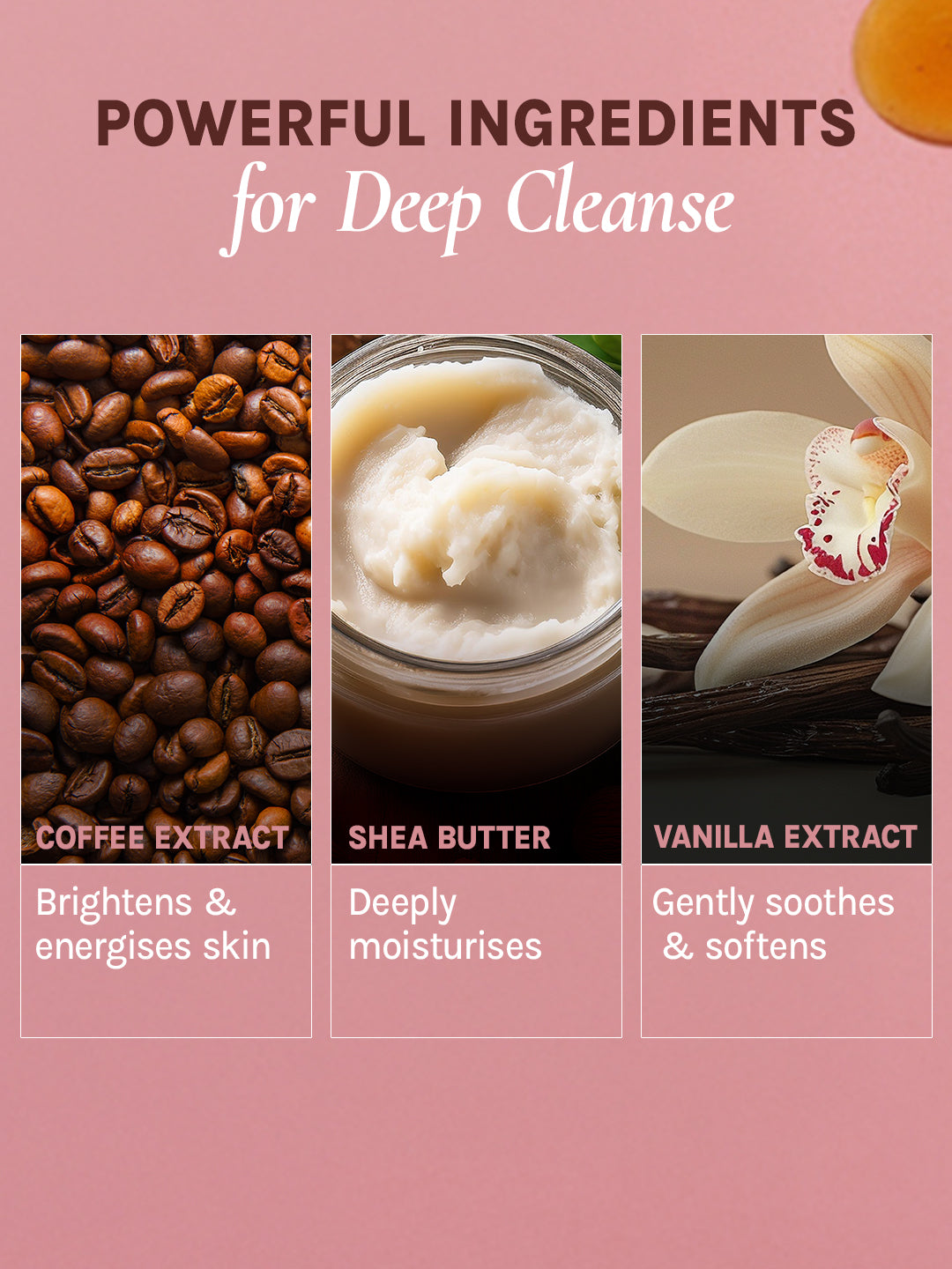 Organic Works Natural Reviving Coffee & Cocoa Soap for Dull Skin (Pack of 3)