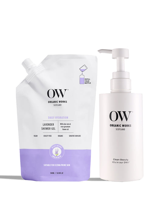 Lavender Relax & Replenish Shower Gel  Starter Pack