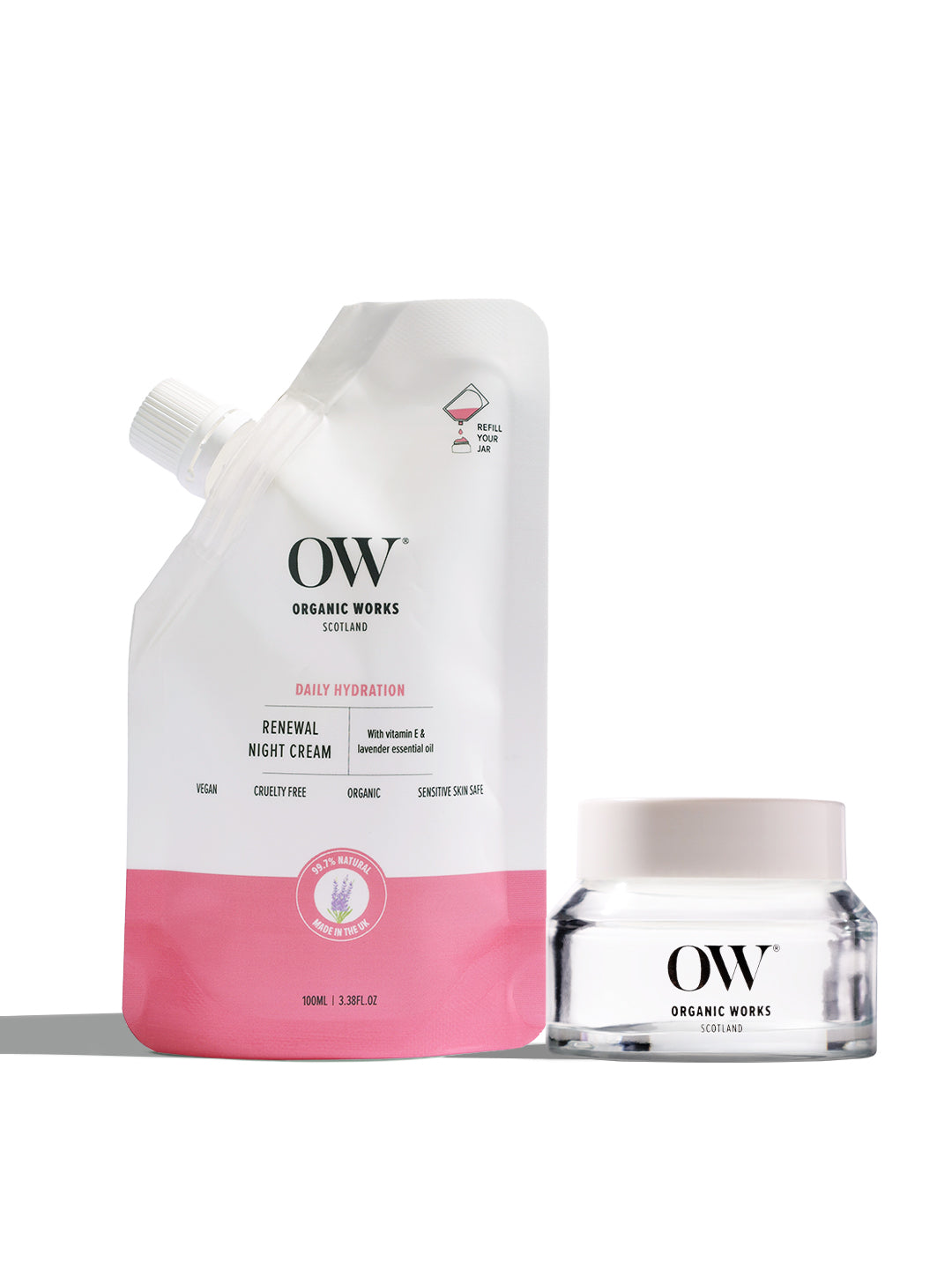 Vitamin E + Grape Seed Night Repair Cream Starter Pack